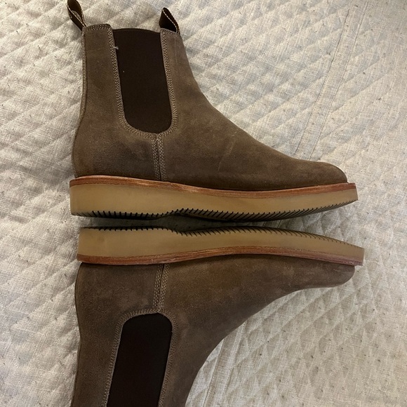 Taylor Stitch Dark Brown Suede BootsTaylor Stitch Ranch Boots - Picture 3 of 7